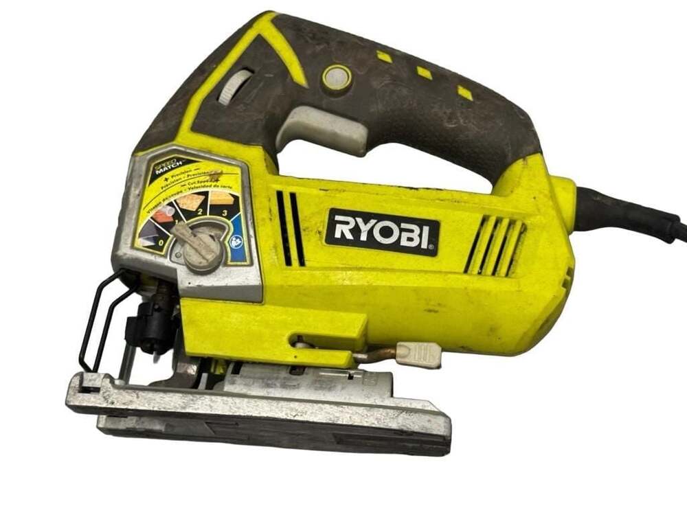 Ryobi JS481LG 4.8 Amp Variable-Speed Orbital Jigsaw